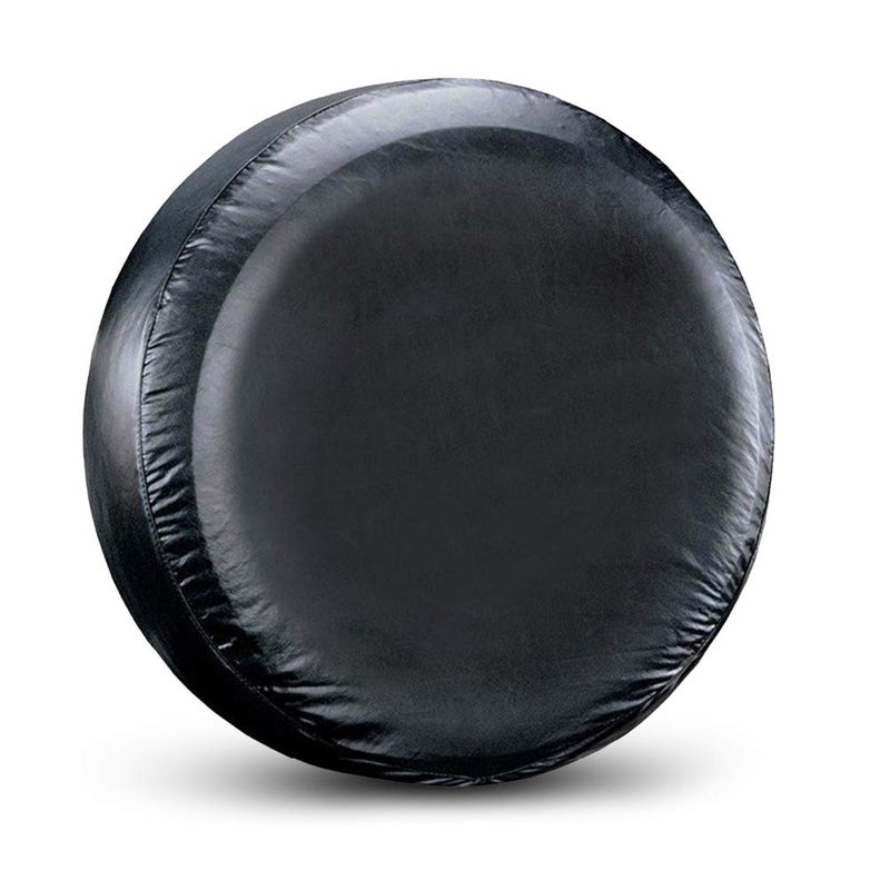 ICWEIMEI Spare Tire Cover Fit for Your SUV, Jeep, RV, Trailer, Truck, Waterproof Dust-Proof PVC Leather Tire Covers (16 inch for Diameter 29.92â€ - 31.10â€) - Image 1